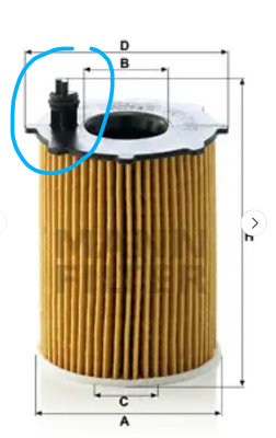 Image from GSF site, DV6 oil filter