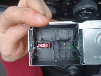 Connections on rear.