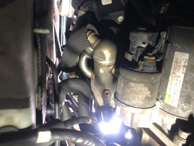 Skull’s EGR - viewed through subframe