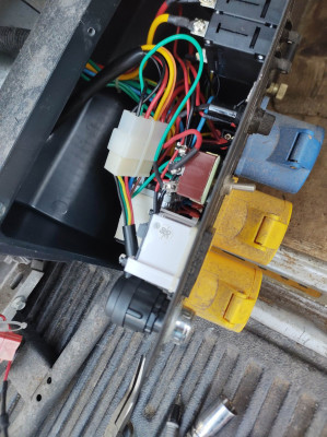 Control panel innards - own work