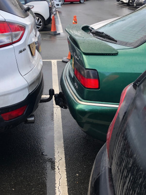 Tow bars at dawn