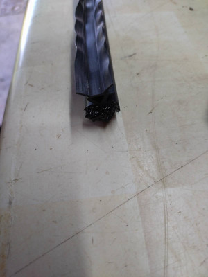 Resealed end