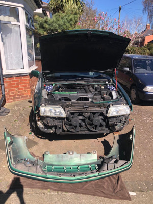 Skull's - Bumper 'popped off'