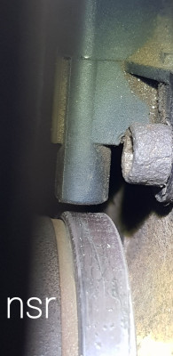 I've elongated the mounting hole for the nsr sensor and put washers behind it but still no difference.