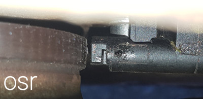 Osr sensor and gap