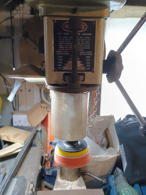 Pillow drill and polishing pad