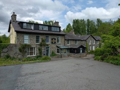 The Llanerch Inn for liquid refreshment