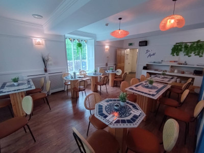The dining room