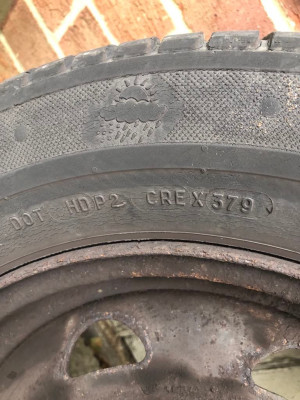 Skull's tyre
