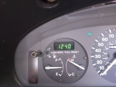 Guage at almost in the red