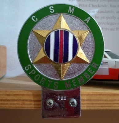 My hard earned favourite accomplishment in my rally club days!