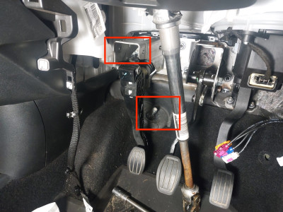 unbolt steering column & bolt for clutch pedal.jpeg