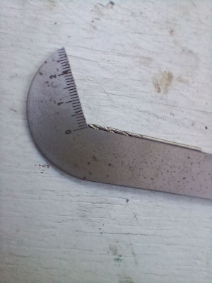1.5mm drill bit - own work