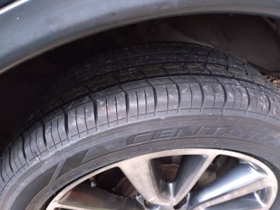 Nearside tyre