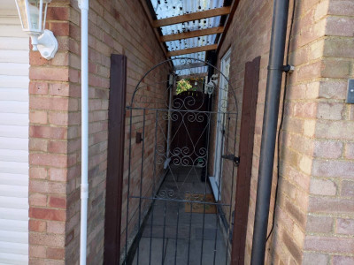 The passageway as it is.