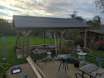 MTMO - The roof membrane is on!