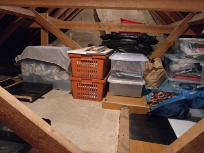 All storage boxed or crated