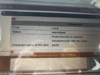 Showing Properties for Fault P2299