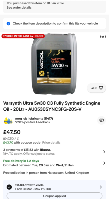 £43.70 for 20 litres!