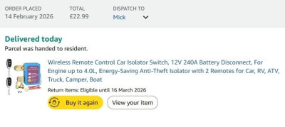 Copied from my Amazon account