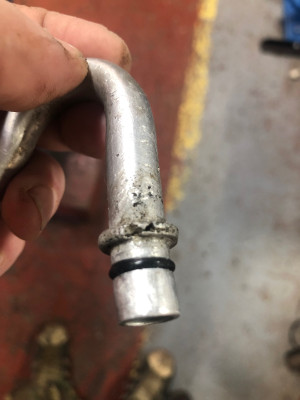 My old corroded pipe
