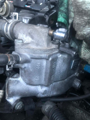 Skull's - Coolant Outlet re-fitted