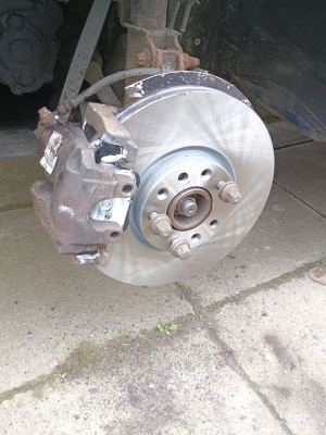 Finished job, left front
