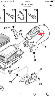 Skull's - Air Intake parts diagram