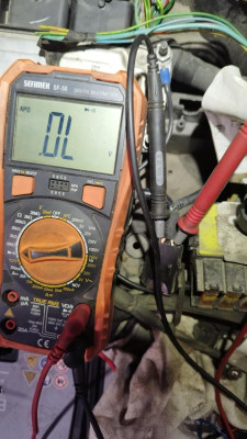 Blown fuse