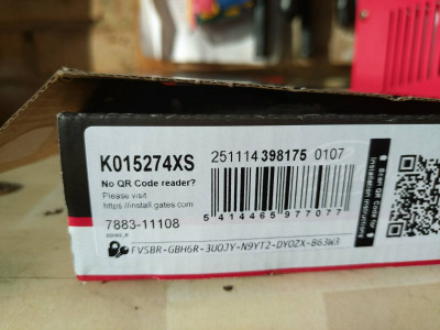 Correct part no