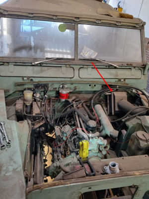 Land Rover heater matrix - own work