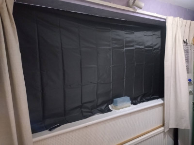 The blackout in place