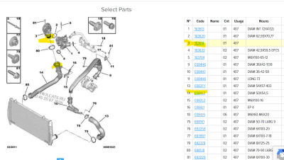 intercooler pipe parts