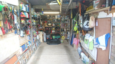 The whole garage