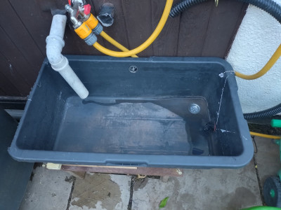 New drain fitted!