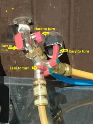 The new tap arrangement