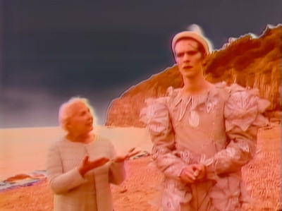 Bowie and old lady