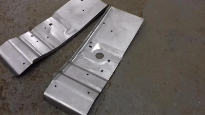 The top panels