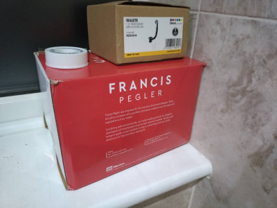 The new tap and waste