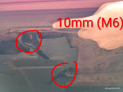 3x 10mm to remove a cover that didn't need to come off