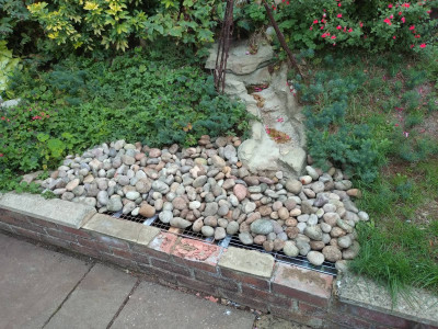 Cobbles all in place