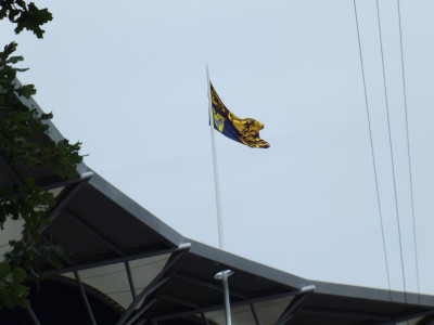 Own Work.  The Royal Standard, flying over Royal Ascot.