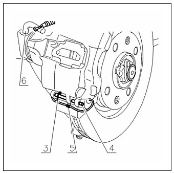 Xantia brake wires - PSA, fair use
