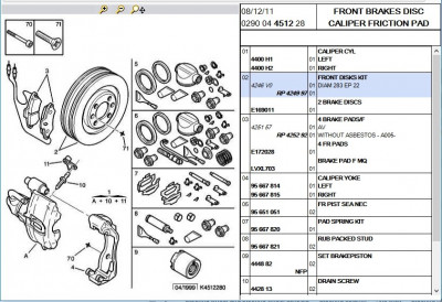 Xantia brake wires b - PSA, fair use.