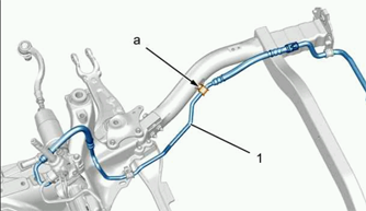 Pipe Routing Showing Bracket