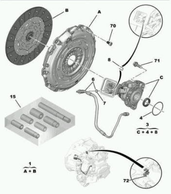 C5 X7 1.6 (Piloted Manual Gearbox) Clutch Kit